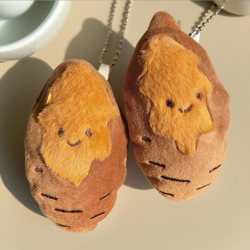 Sweet Potato Plush Keychain Sk - Gaming Console Buttons review and price